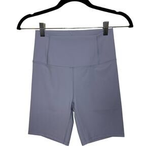 Greyson Womens Luna Shorts Wolf Blue 6" $68 Gym Athletic Tennis Pickleball